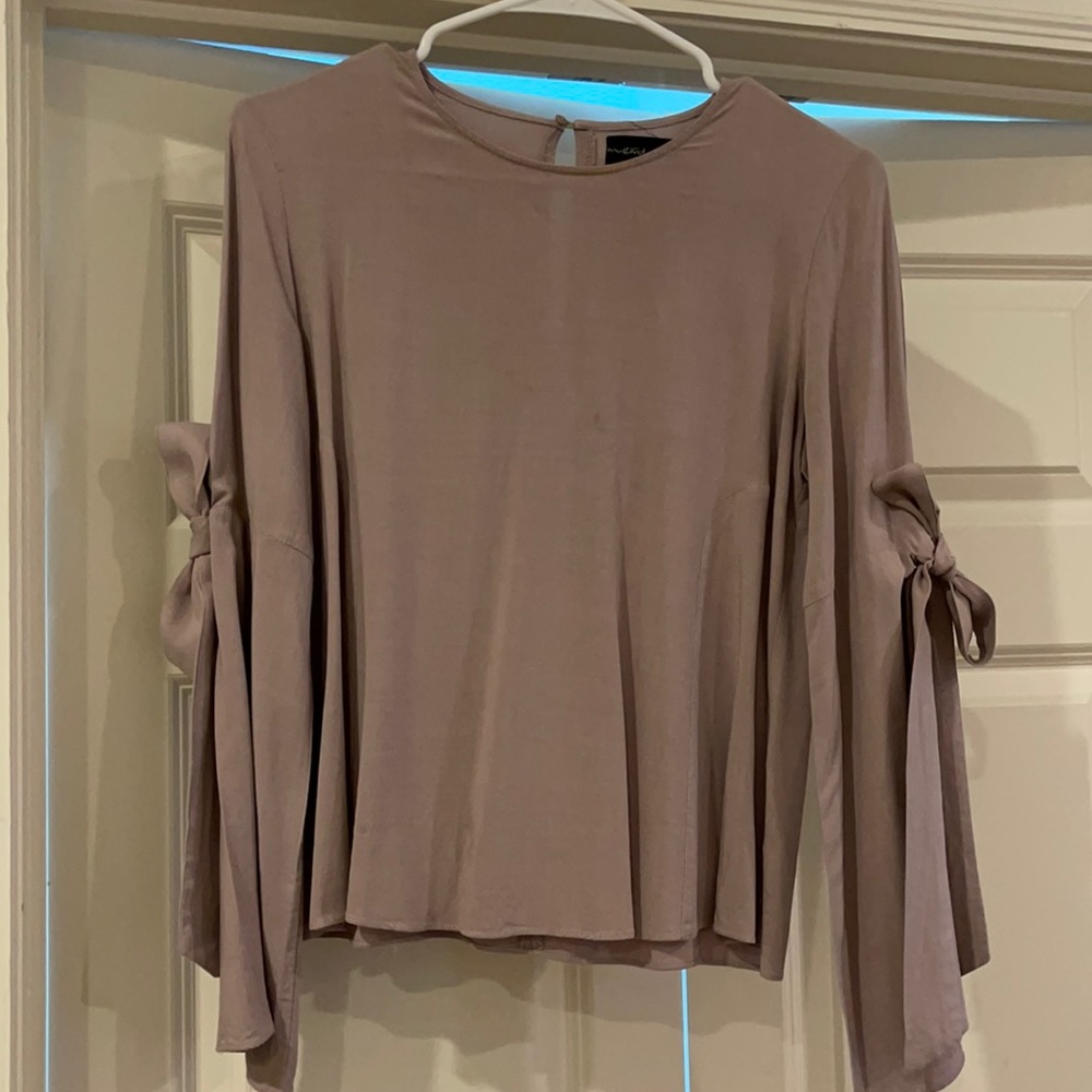 Light grey blouse
